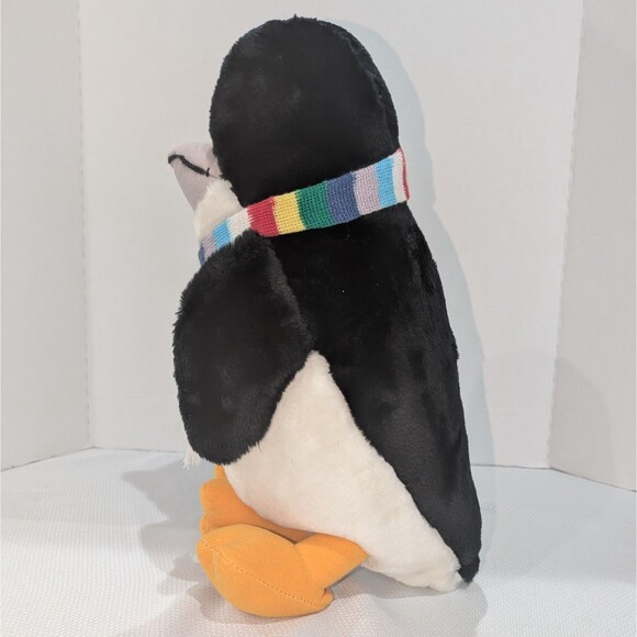 VTG 1987 Sea World Penny Penguin with Scarf Plush Stuffed Animal 17" Aurora Ohio - Picture 2 of 9